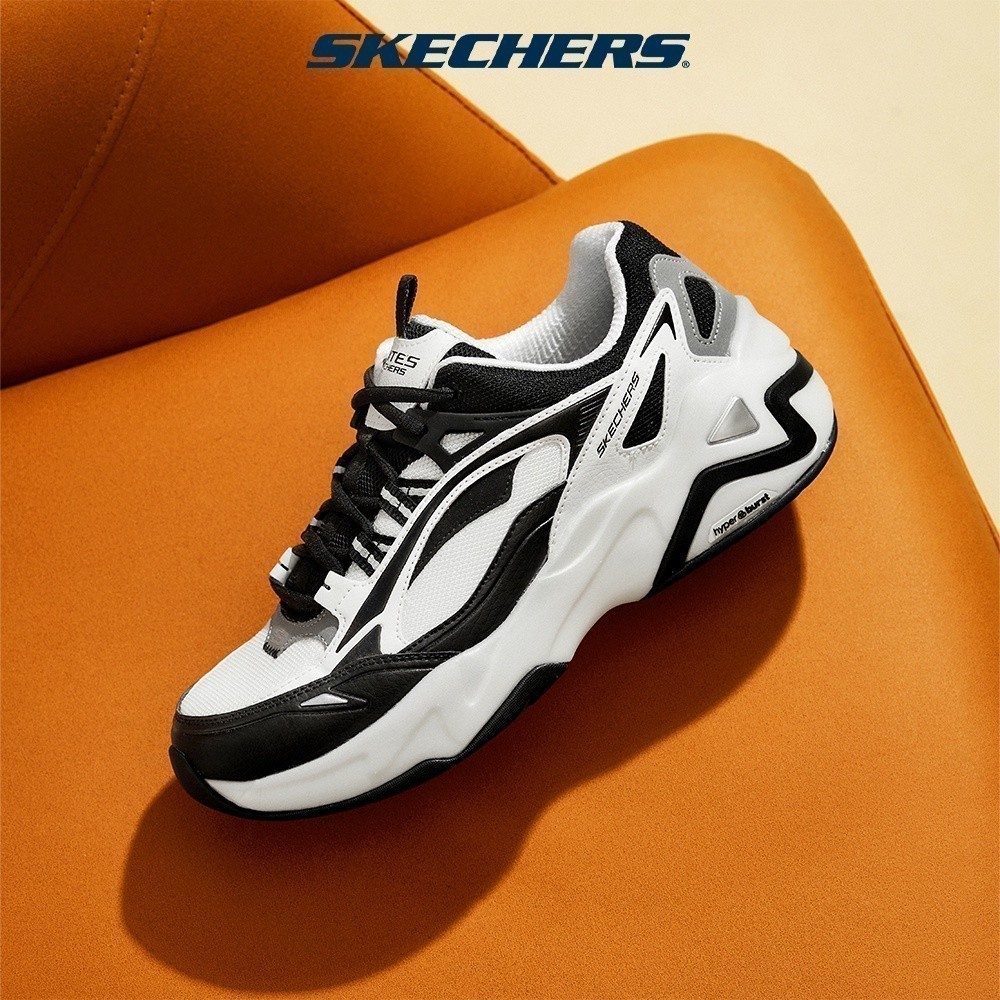 Skechers สเก็ตเชอร์ส รองเท้า ผู้ชาย Good Year Sport D'Lites Hyper Burst Shoes - 232426-WBK