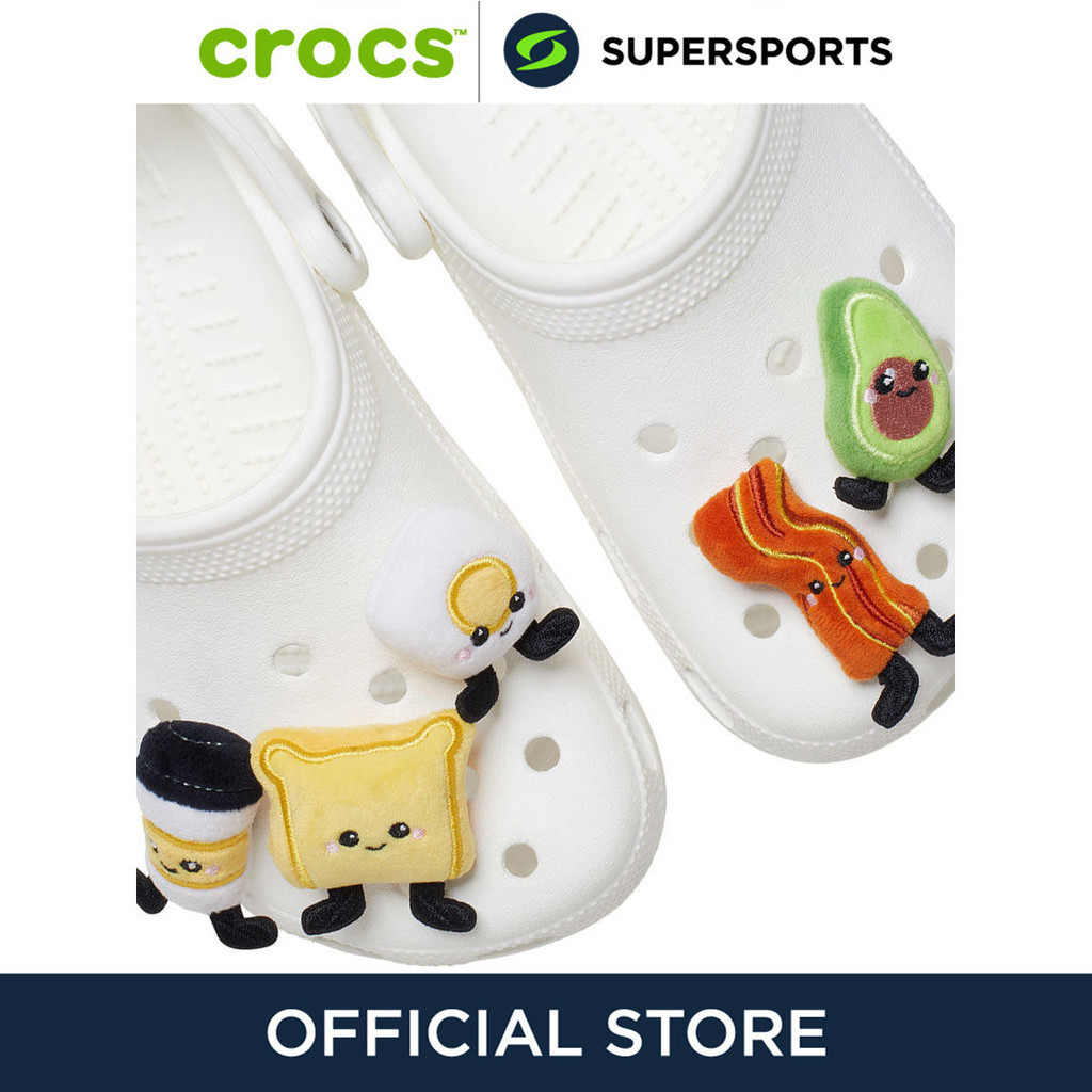 CROCS Jibbitz Fuzz Foods 5-Pack ตัวติดรองเท้า