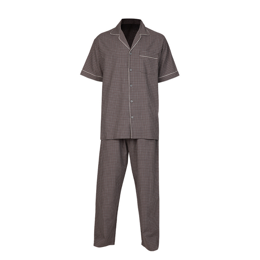 JOHN HENRY UNDERWEAR Sleepwear ชุดนอนแขนสั้นผู้ชาย รุ่น JU JU6045SL สีเทา
