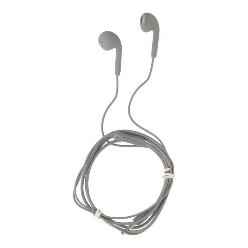 หูฟัง QPLUS Colorful Wired Earbud Headphone 3.5mm Gray