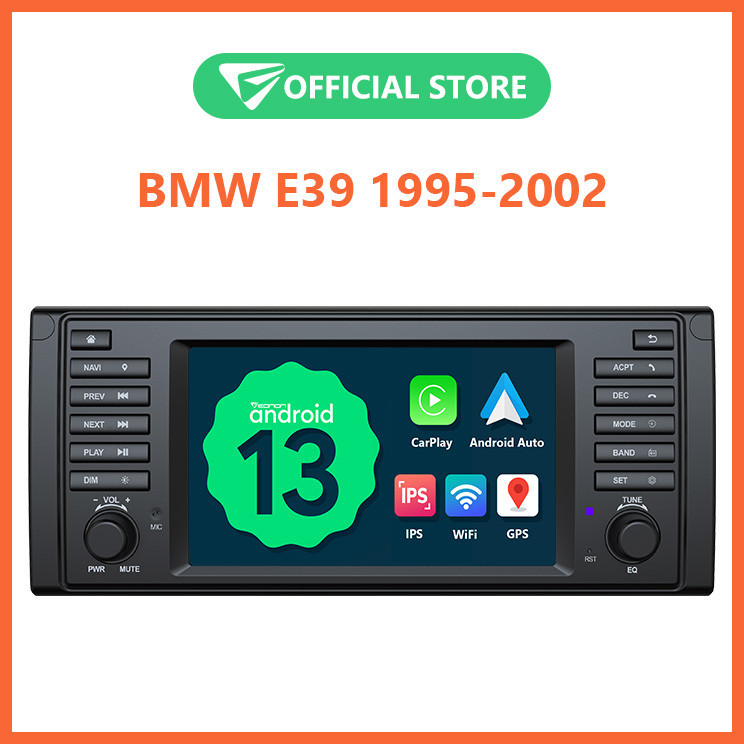 เครื่องเล่นรถยนต์ Eonon BMW E39 Android 13 พร้อม Apple CarPlay และ Android Auto E39A13