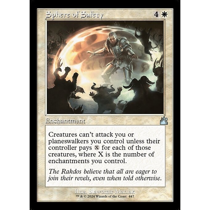 [Ravnica Remastered] - [RVR] - [Sphere of Safety] - (U) - [2024]