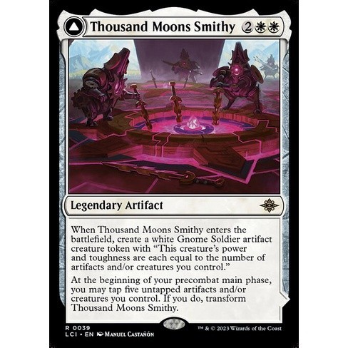 [The Lost Caverns Of Ixalan] - [LCI] - (R) - [Thousand Moons Smithy // Barracks of the Thousand] - [2023]