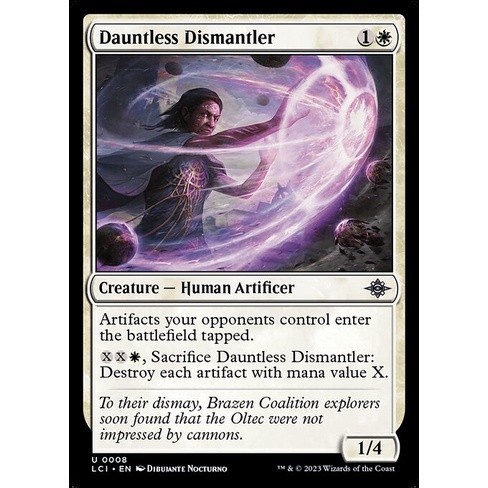 [The Lost Caverns of Ixalan] - [LCI] - (U) -[Dauntless Dismantler] - [2023]