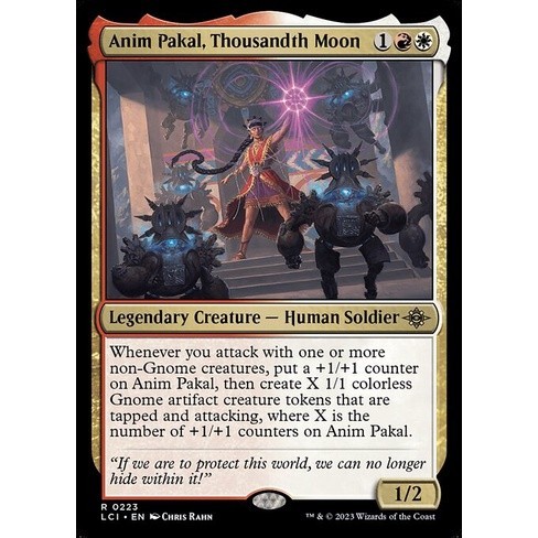 The Lost Caverns of Ixalan ( R )Anim Pakal, Thousandth Moon