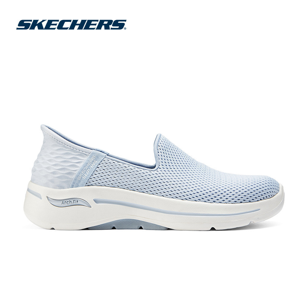 Skechers สเก็ตเชอร์ส รองเท้า ผู้หญิง Slip-Ins GOwalk Arch Fit Shoes - 124879-LTBL