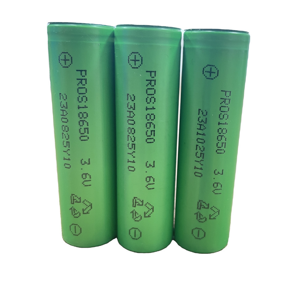 Batteries 3.6V 2500mAh Rechargeable 18650 10C Lithium-ion Batteries