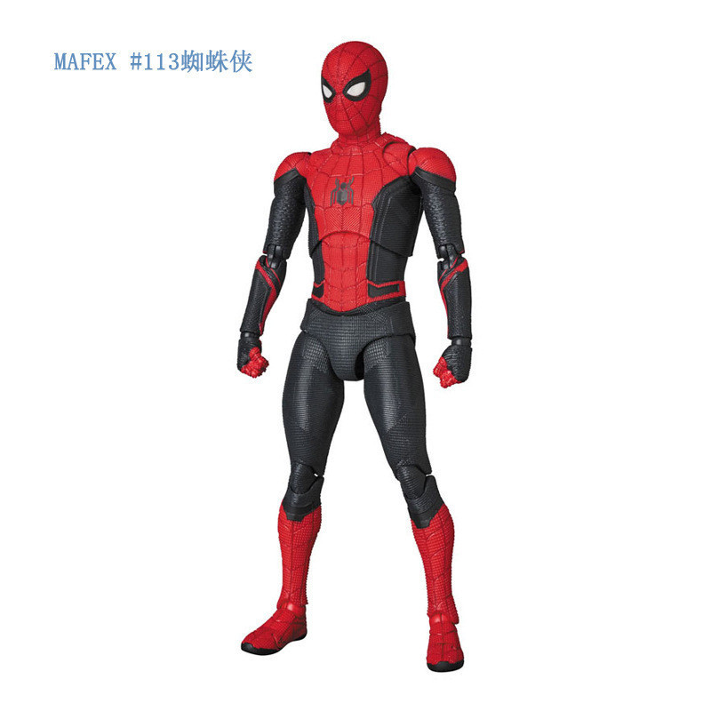 Avengers3Anime HeroMAFEX No.113Expedition Spider-Man Hand-Made Super Cute Cartoon Model Toy