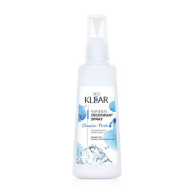 Deoklear classic pure mineral deodorant spray 100ml ดีโอเคเคลียร์ คลาสสิค สเปรย์ระงับกลิ่นกาย เพียว มิเนอรัล 100มล