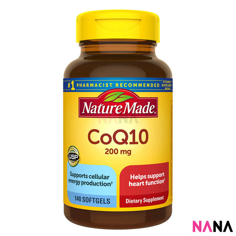 Nature Made CoQ10 (Coenzyme Q10) 200 mg, 140 Softgels