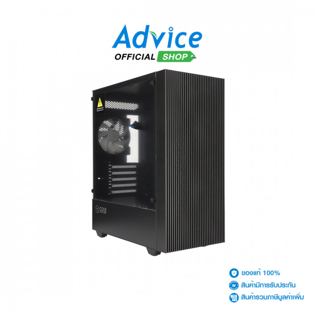 COLD COOL mATX CASE (เคสคอมพิวเตอร์) (NP) CASE SC3 BLACK – A0158843