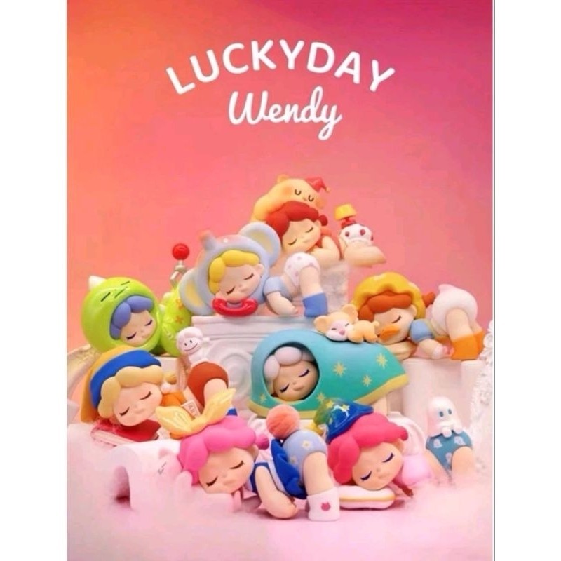 ⭐พร้อมส่ง⭐ DODO SUGAR - Wendy - Lucky Day (Art Toy/Designer Toy/Blind Box)