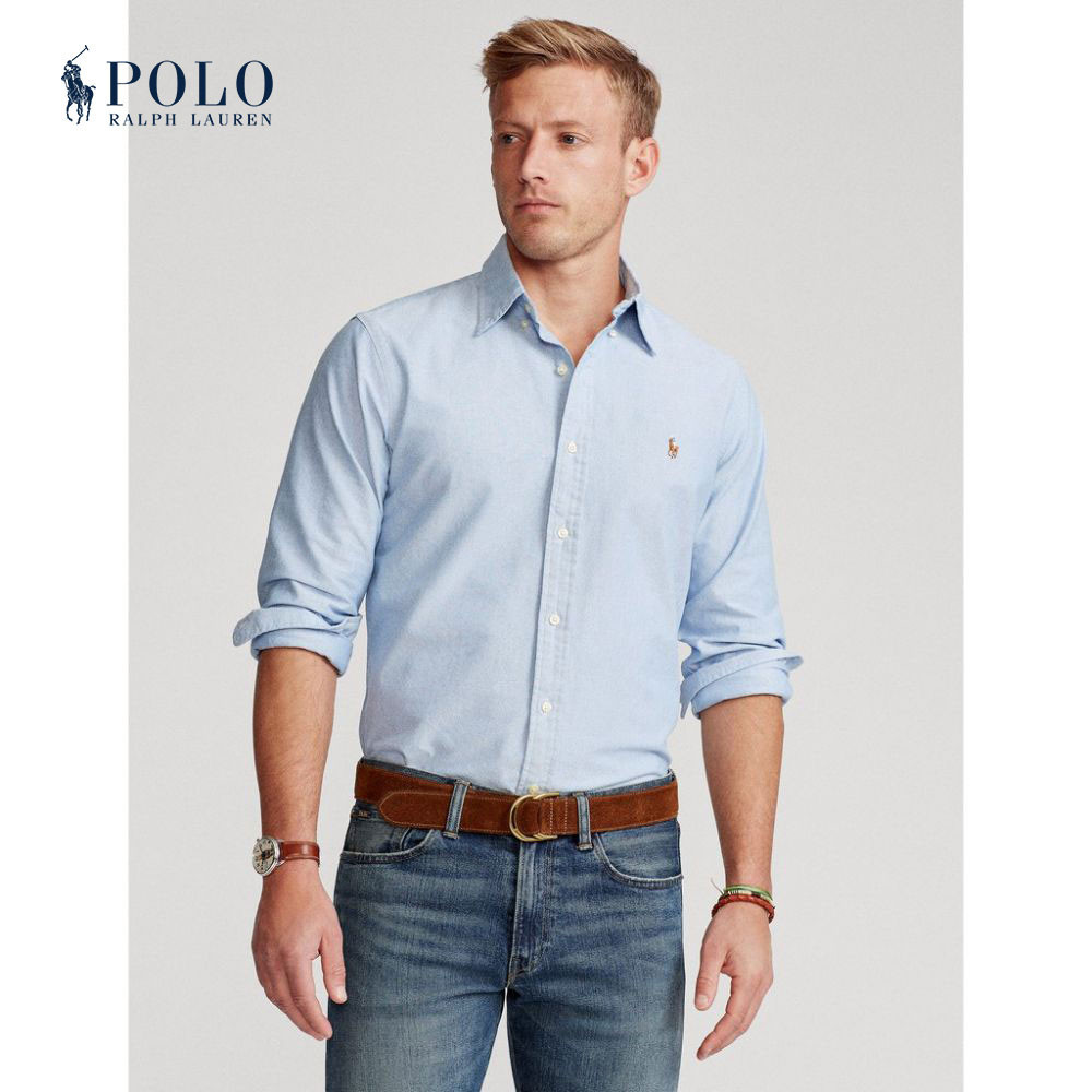 Polo Ralph Lauren SHIRT เสื้อเชิ้ต รุ่น MNPOWOV16820445 สี 400 BLUE