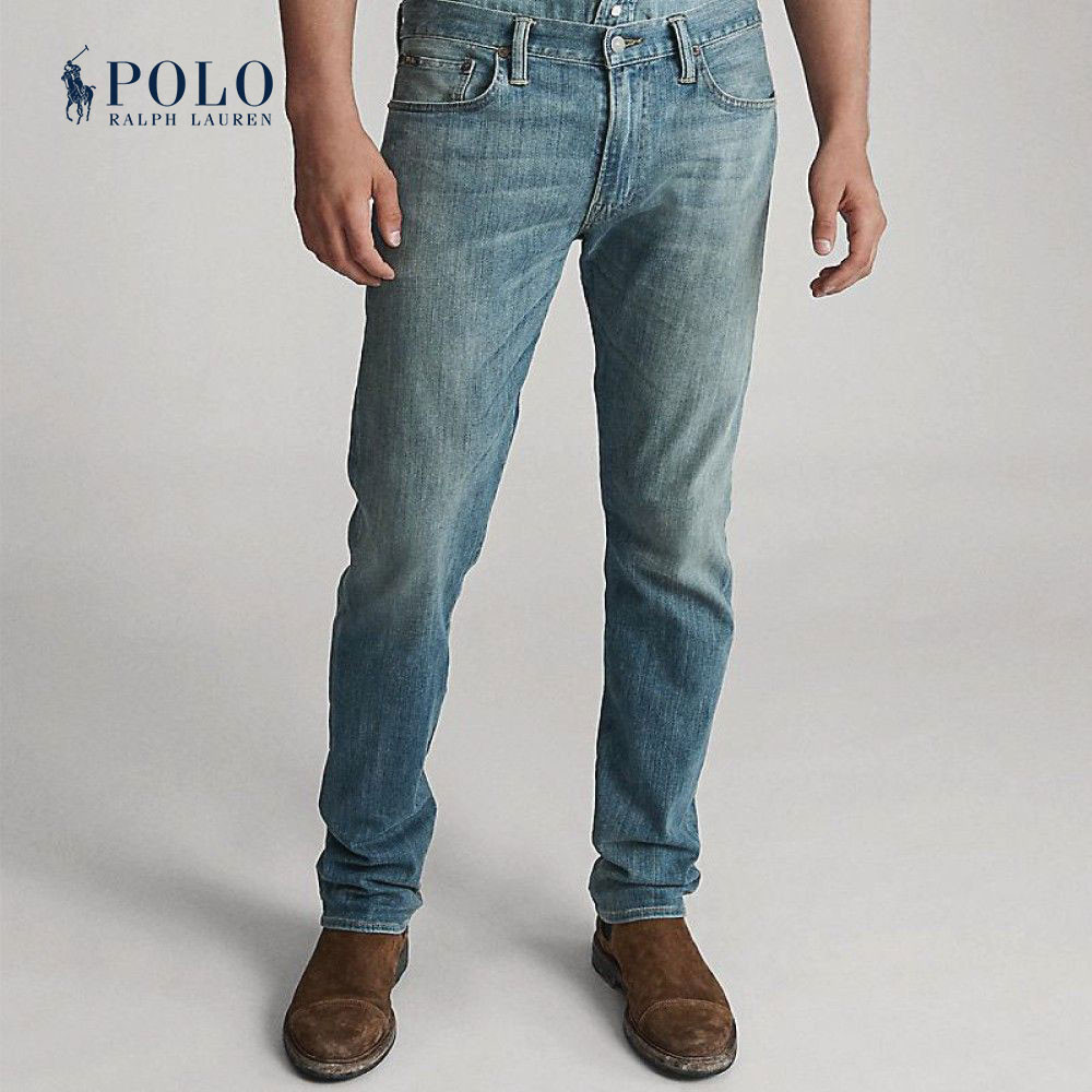 Polo Ralph Lauren กางเกงยีนส์ผู้ชาย รุ่น MNPODNM10920021 สี 400(BLUE)