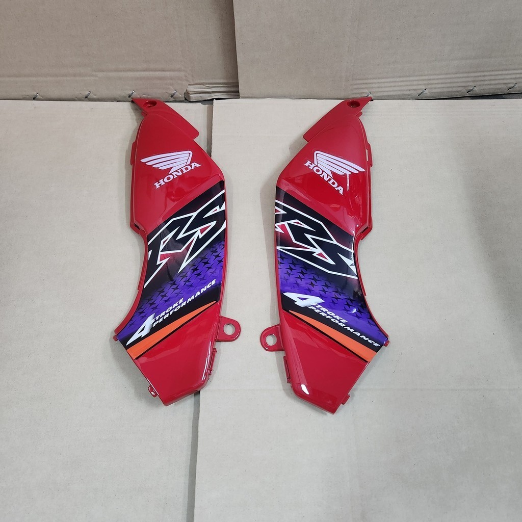 แฟริ่ง ชุดสี คอลโซลหน้า ไนท์ nice 110 u box สีแดง พร้อมติดลาย nice125 สีแดง