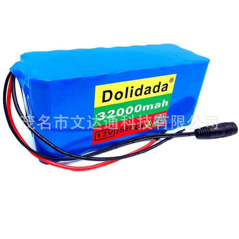 18650Battery Pack Rechargeable Portable Lithium Ion Battery12V 32000mAh12.6V32Ah