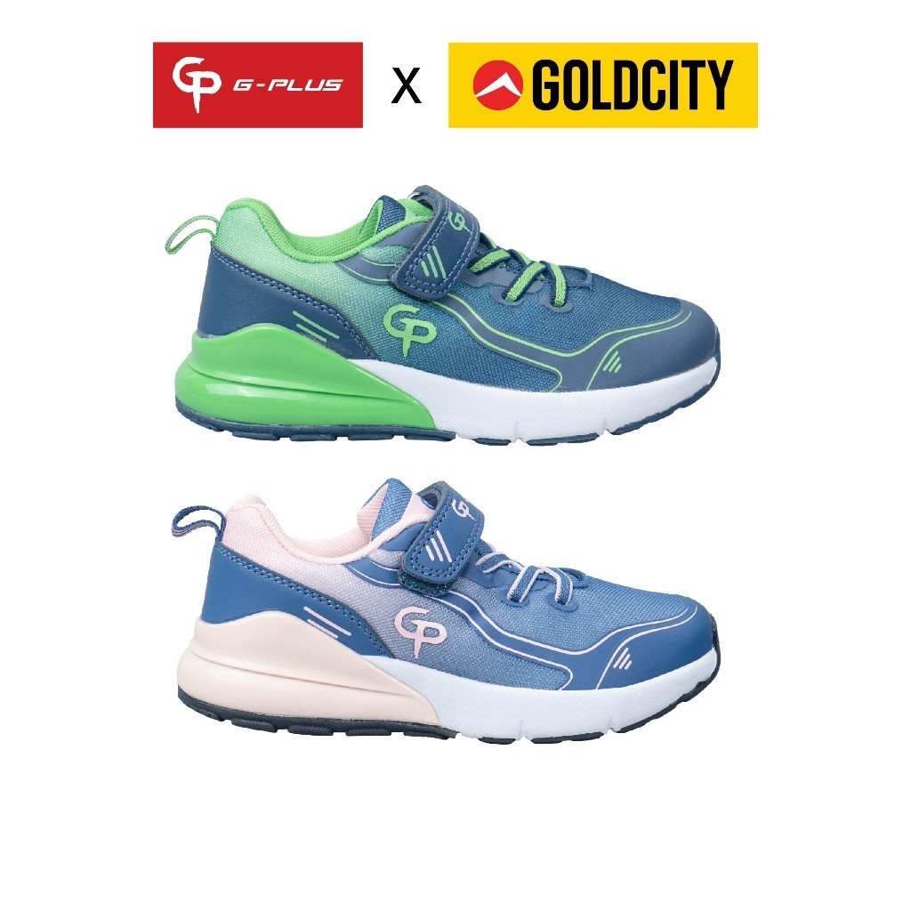 GOLDCITY รองเท้าผ้าใบ สนีกเกอร์ ผู้หญิง แฟชั่น ใส่สบาย ทรงกระชับ แนะนำบวก 1 ไซซ์ (31-36) รุ่น PJ015