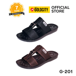 GOLDCITY รองเท้าแตะแบบสวม ผู้ชาย ใส่สบาย น้ำหนักเบา พื้น PU กันลื่น รุ่น G201 (38-45)