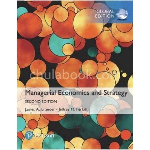 Chulabook|c321|หนังสือ|MANAGERIAL ECONOMICS AND STRATEGY (GLOBAL EDITION)