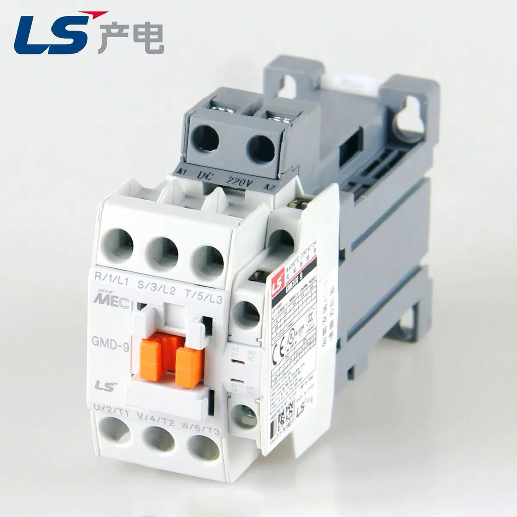 MEC DC คอนแทค GMD คอนแทคแม่เหล็ก GMD-9/12/18 DC24V DC48V DC110V DC220V LS ไฟฟ้า12A 18A