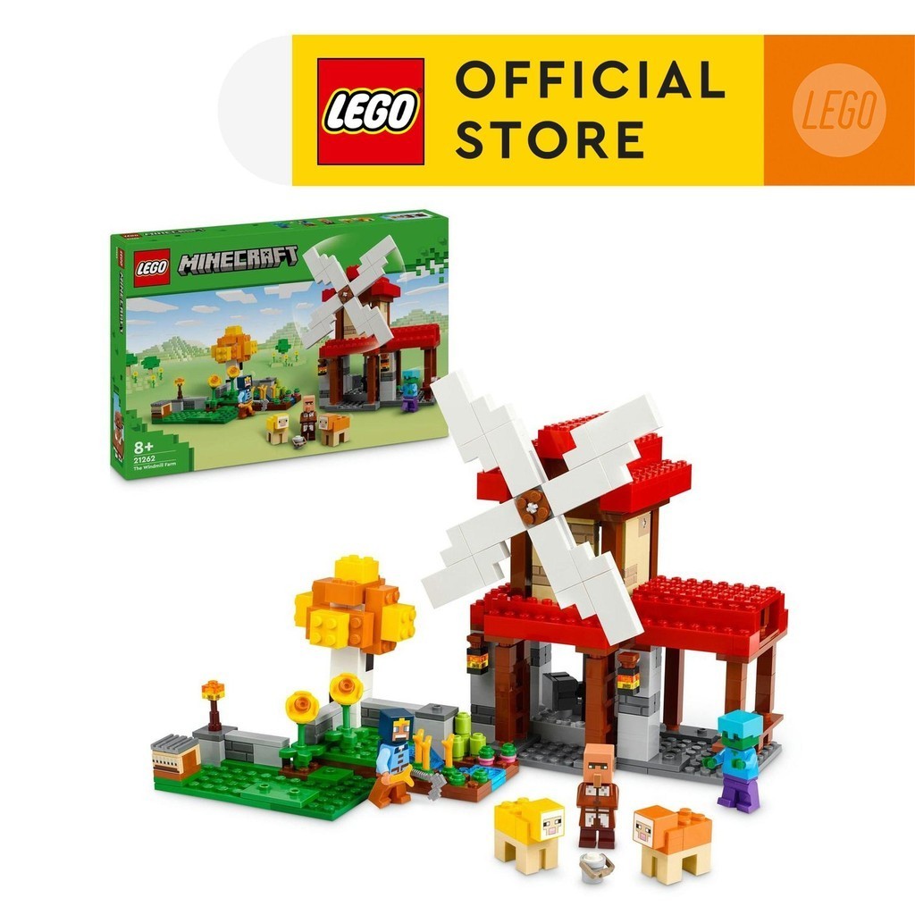 LEGO Minecraft 21262 The Windmill Farm (462 Pieces)