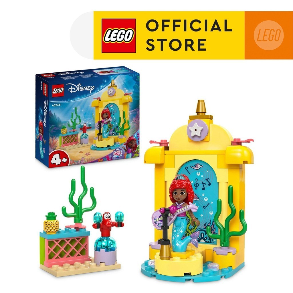 LEGO Disney Princess 43235 Ariel's Music Stage (60 Pieces)