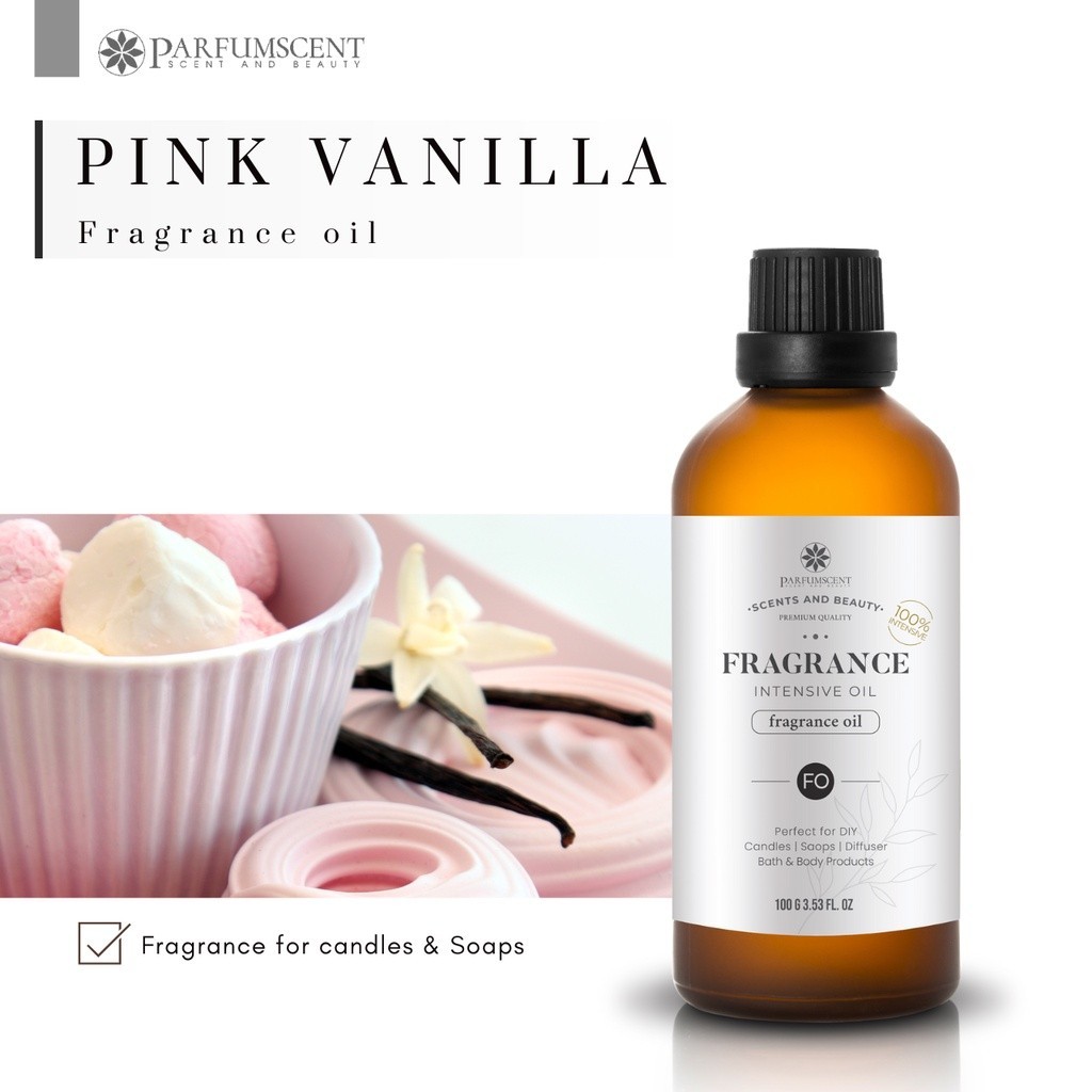 PARFUMSCENT หัวน้ำหอม Pink Vanilla Fragrance Oil