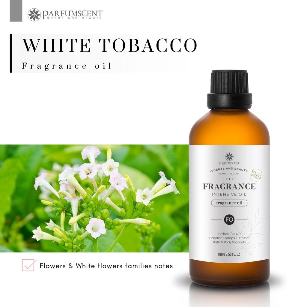 PARFUMSCENT หัวน้ำหอม White Tobacco Fragrance Oil