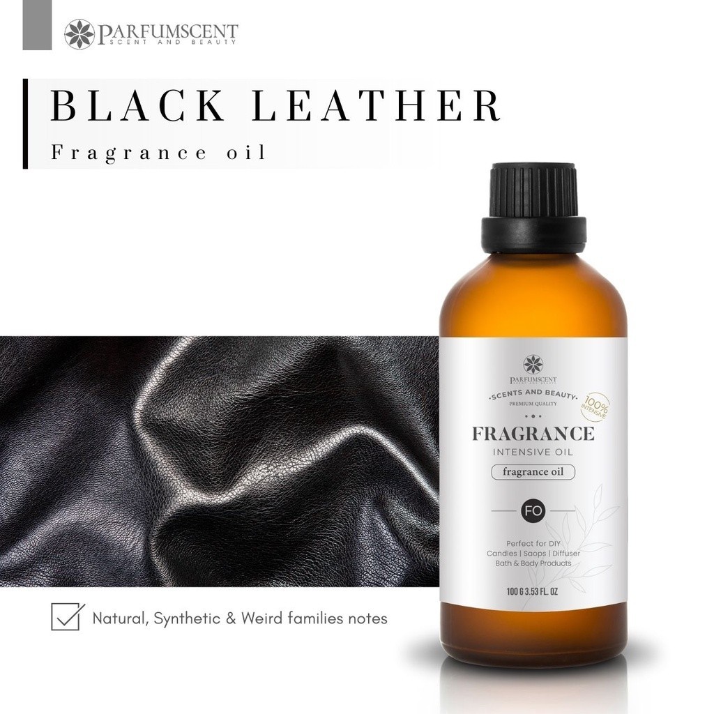 PARFUMSCENT หัวน้ำหอม Black Leather Fragrance Oil | 507102