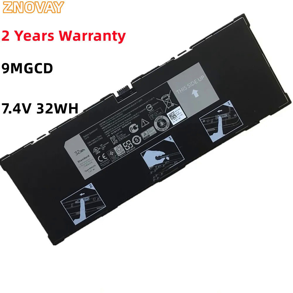 ZNOVAY 9MGCD T8NH4 7.4V 32Wh Laptop Battery For Dell Venue Pro 11 5130 T06G Tablet 312-1453 451-BBIN