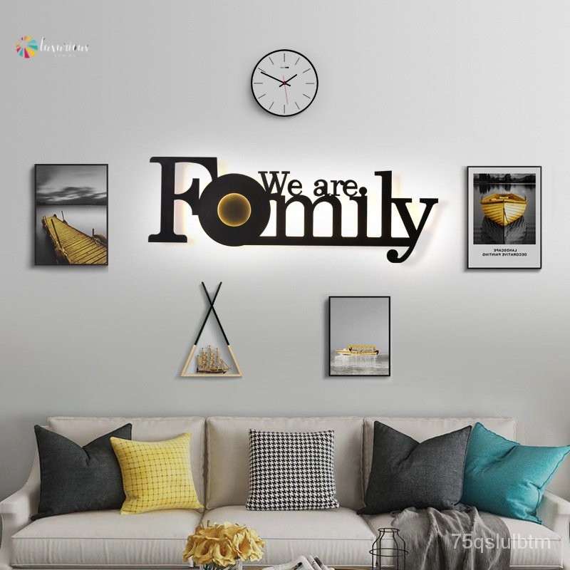 PZQL ABCโคมไฟติดผนังโคมไฟข้างเตียงสร้างสรรค์สไตล์นอร์ดิกแขวนผนังห้องนั่งเล่นทางเดินไฟทางเดินLEDไฟผนั