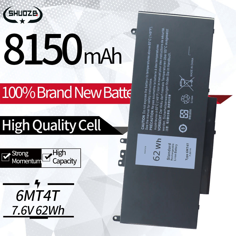 New 6MT4T Laptop Battery For Dell Latitude E5470 E5570 3510 M3510 15.6" Sereis 07V69Y 7V69Y TXF9M 79