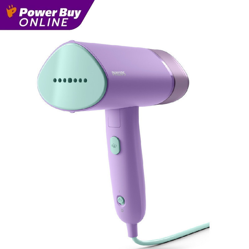 Philips เครื่องรีดไอน้ำแบบมือถือ (1000 วัตต์, 0.1 ลิตร, สีม่วง) รุ่น STH3010/30