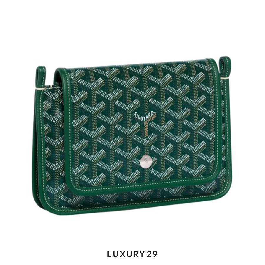 Goyard Plumet Pocket Wallet Green