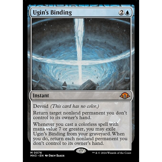 [Modern Horizons 3] - [MH3] - (M) -[Ugin's Binding] -  [2024]