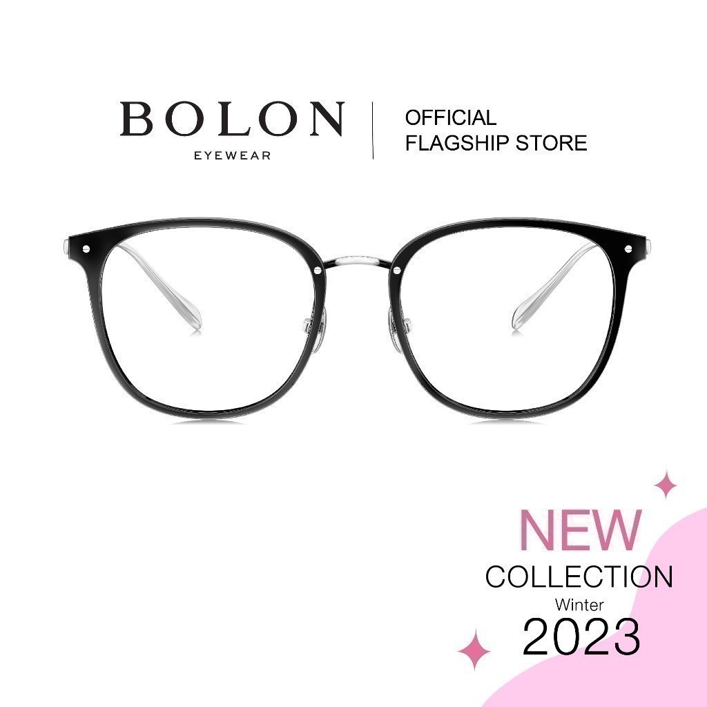 Bolon Shinagawa BT6025 โบลอน กรอบแว่นแบรนด์เนม สายตากรองแสงสีฟ้า ออโต้ออกแดดเปลี่ยนสี