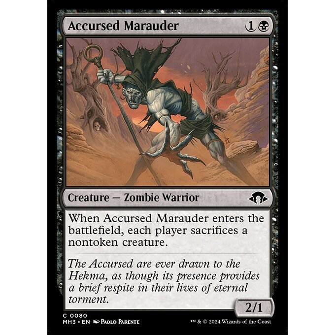 [Modern Horizons 3] - [MH3] - (C) -[Accursed Marauder] - [2024]