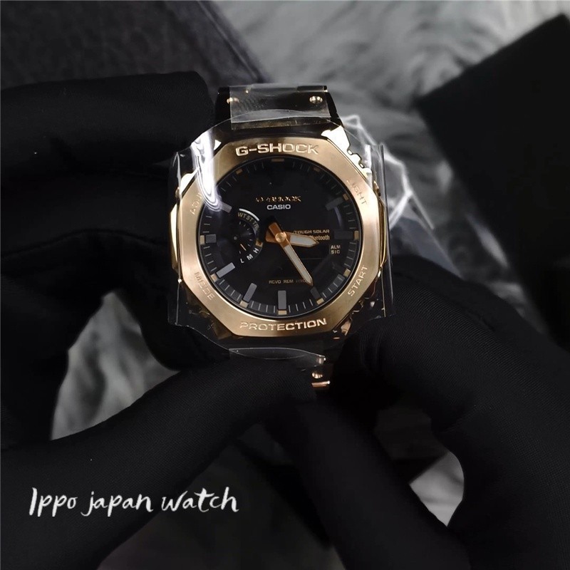 JDM WATCH ★ CASIO G-SHOCK GM-B2100GD-9A GM-B2100GD-9AJF Octagonal Farmer's Oak Metal Edition