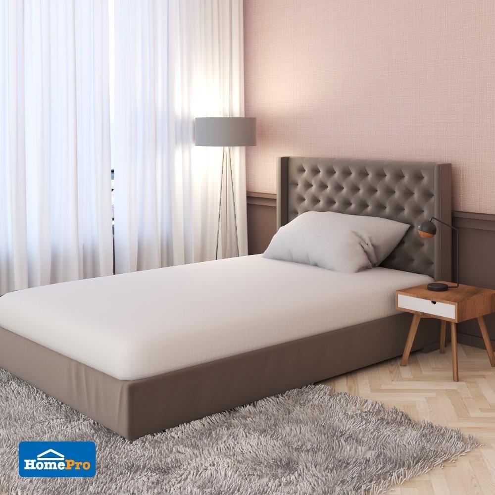 HomePro ผ้าปูที่นอน CT 72x110 นิ้ว สีขาว แพ็ก 2 ชิ้น แบรนด์ HLS