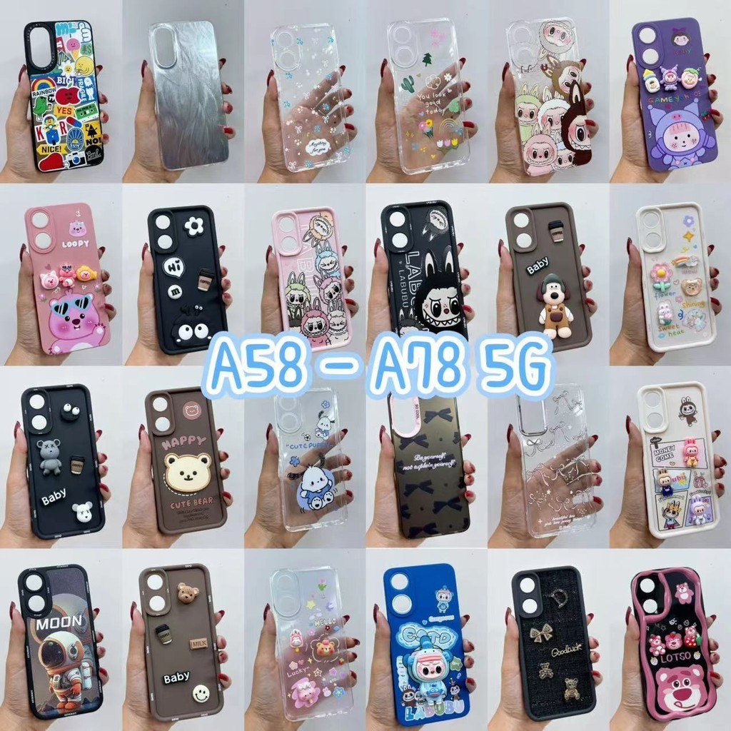 เคส oppo A58 A78 5G ลายการ์ตูนน่ารัก สำหรับ oppo A58 A78 5G อ็อปโป้ oppoA78 5G case สำหรับ oppo A58 A78 5G