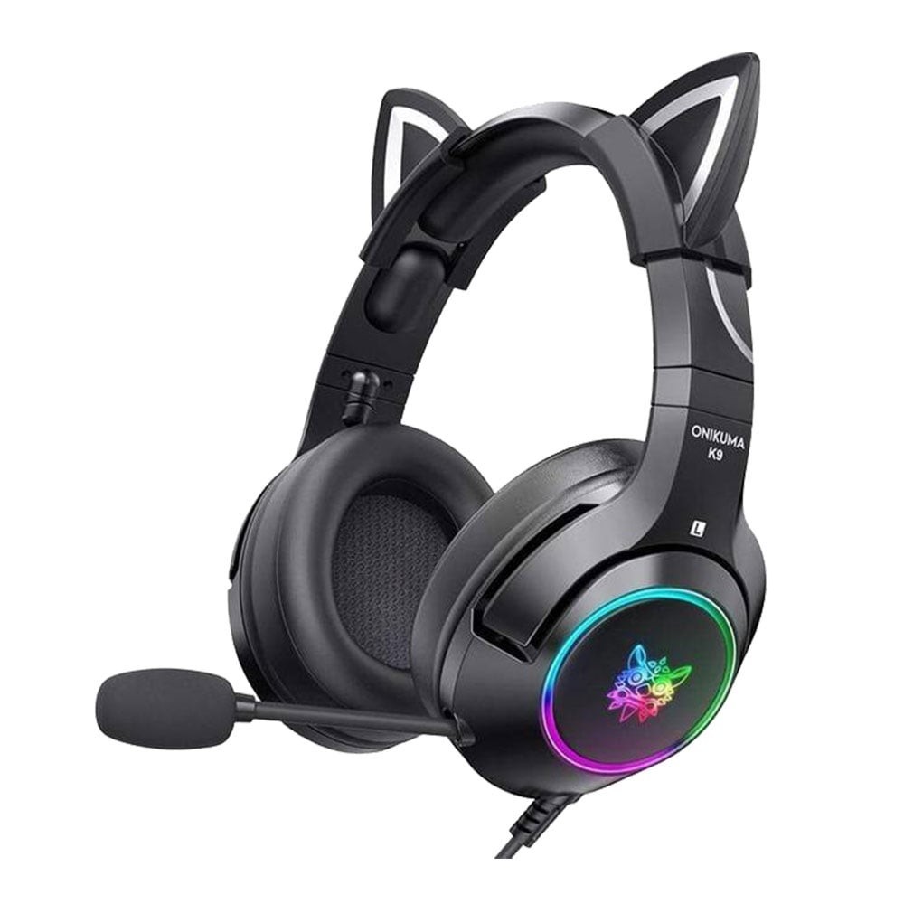 HEADSET (หูฟัง) ONIKUMA K9 [AUX 3.5] (BLACK)