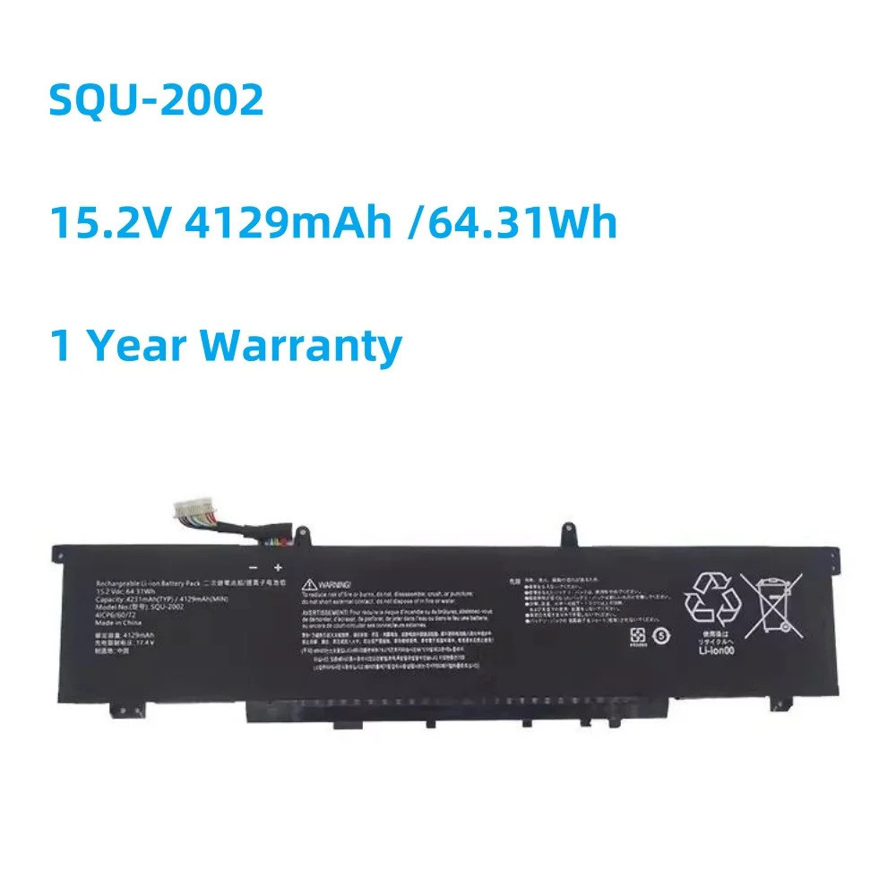 Laptop battery for zero, notebook, or, V, or V mAh, 64.31oh, 416qa139h,