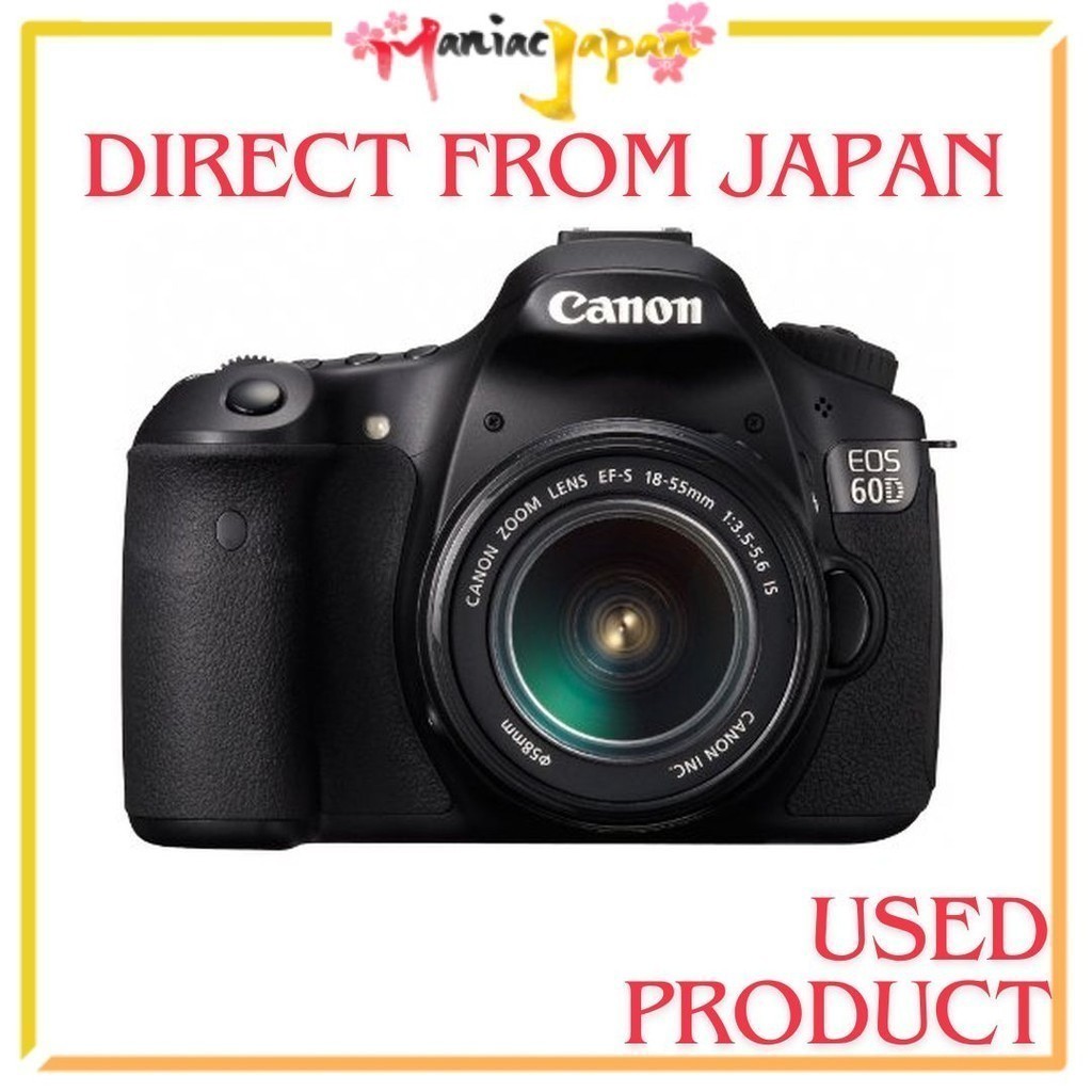 [ กล้องมือสองจากญี่ปุ่น ] [ กล้อง DSLR ] Canon Digital SLR Camera EOS 60D Lens Kit w/EF-S18-55mm F3.