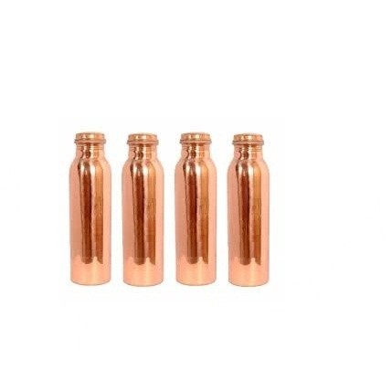 100% Pure Copper Water Bottle Set of Tumbler Black Gift box copper water bottle at best price