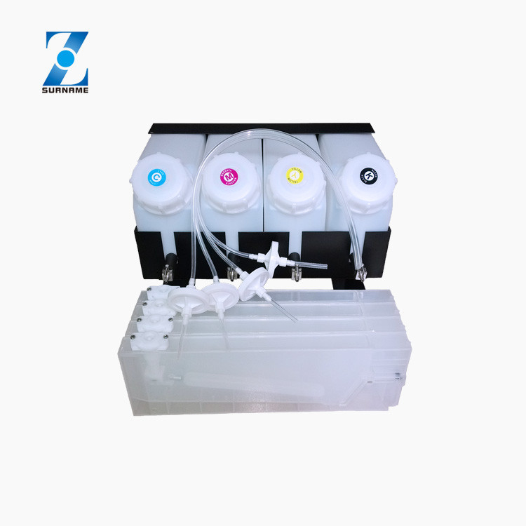 zhousurname hot sale Quality large format Eco solvent printer bulk ink system For Roland mutoh mimka