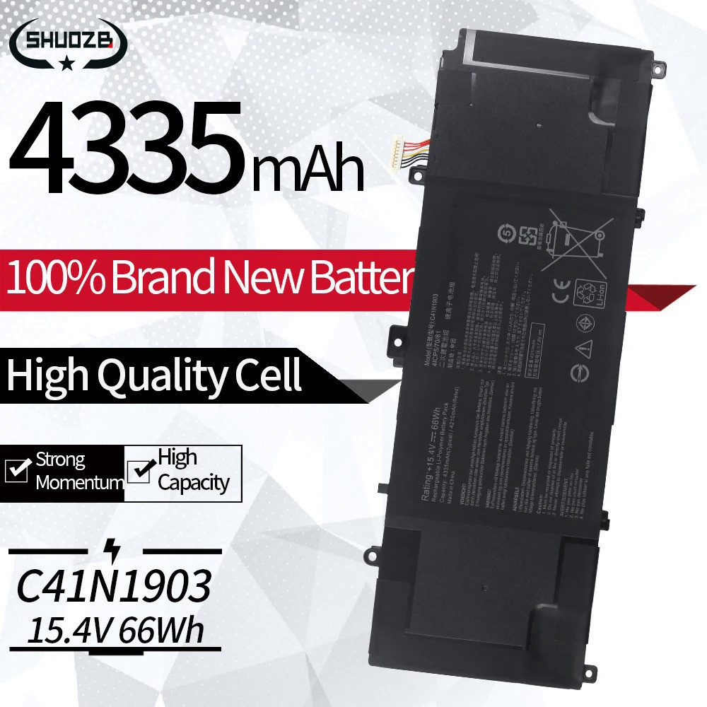 C41N1903 Laptop Battery For Asus ExpertBook B9450FA B9450FA-BM0160R BM0367R BM0194R BM0504R B5302CE 