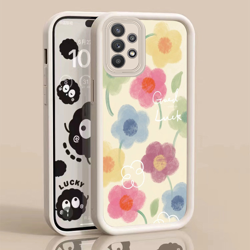 ดอกไม้หลากสี เคส Samsung A52 S A54 A53 A51 A50 S A34 A33 A32 A31 A30 S A25 A24 A23 A21S h3b1151