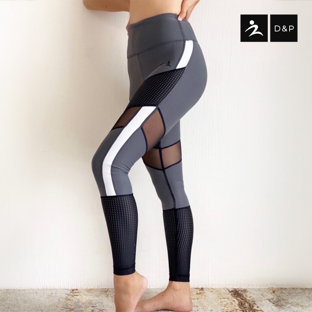 D&P Sport Leggings | Clearance | D-2698 กางเกงเลกกิ้งขายาว กระชับกล้ามเนื้อ ยกสะโพก