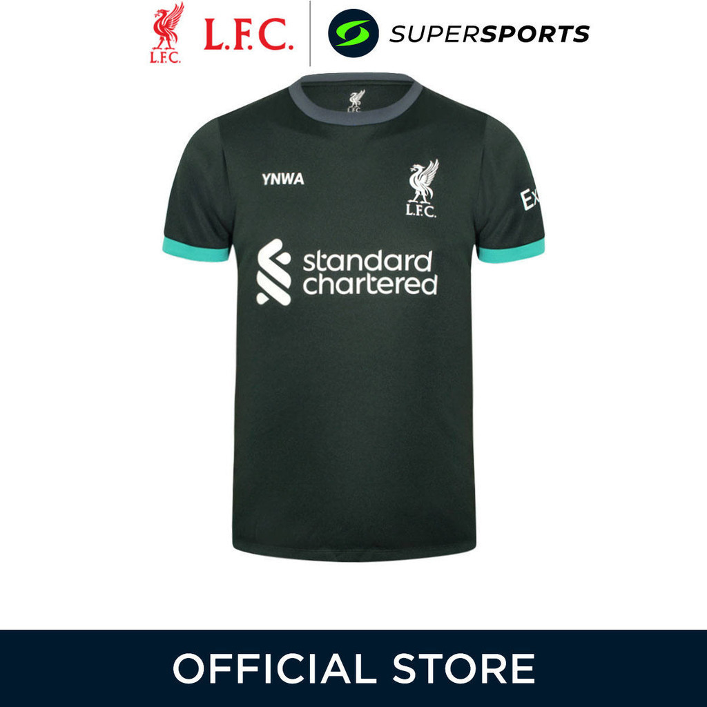 LIVERPOOL FOOTBALL CLUB เสื้อเชียร์ผู้ชายทีมลิเวอร์พูล ชุดเยือน เกรด Supporter ฤดูกาล 2024/25