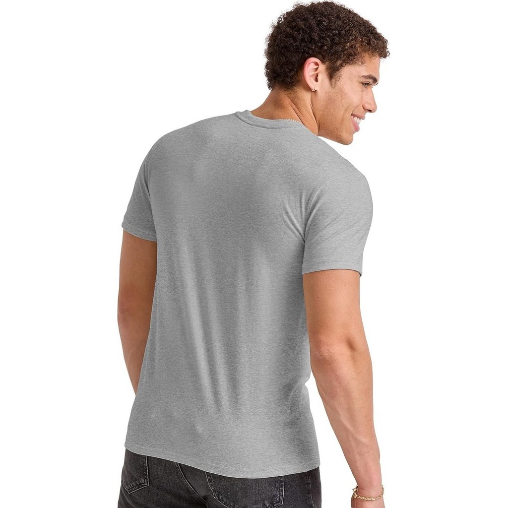 Fashion TrendsFashion Hanes Originals T-Shirt Léger Col Rond Tri-Blend Tee Homme